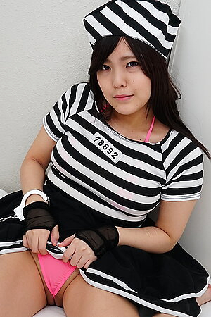 Chubby Manami Takashima is our horny prisoner
